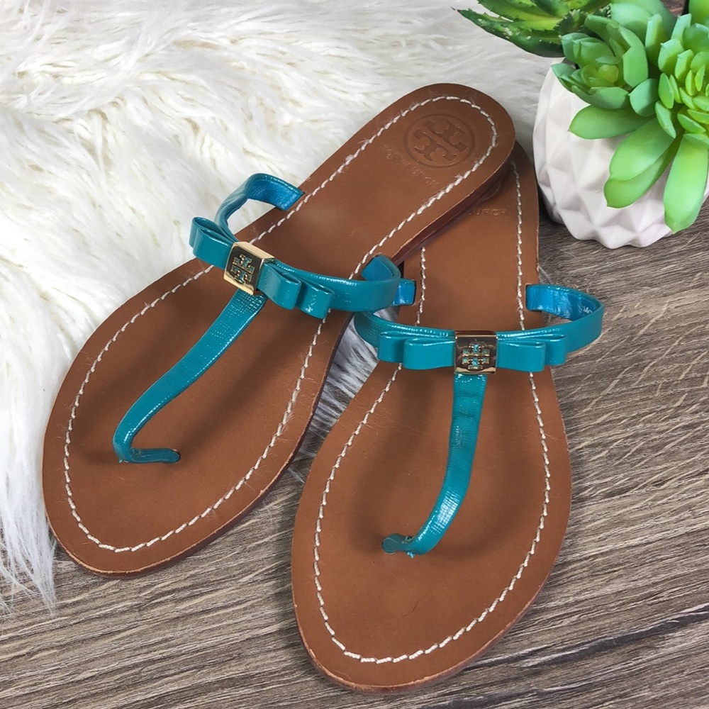 Tory Burch Leighanne Sandals Thong Bow